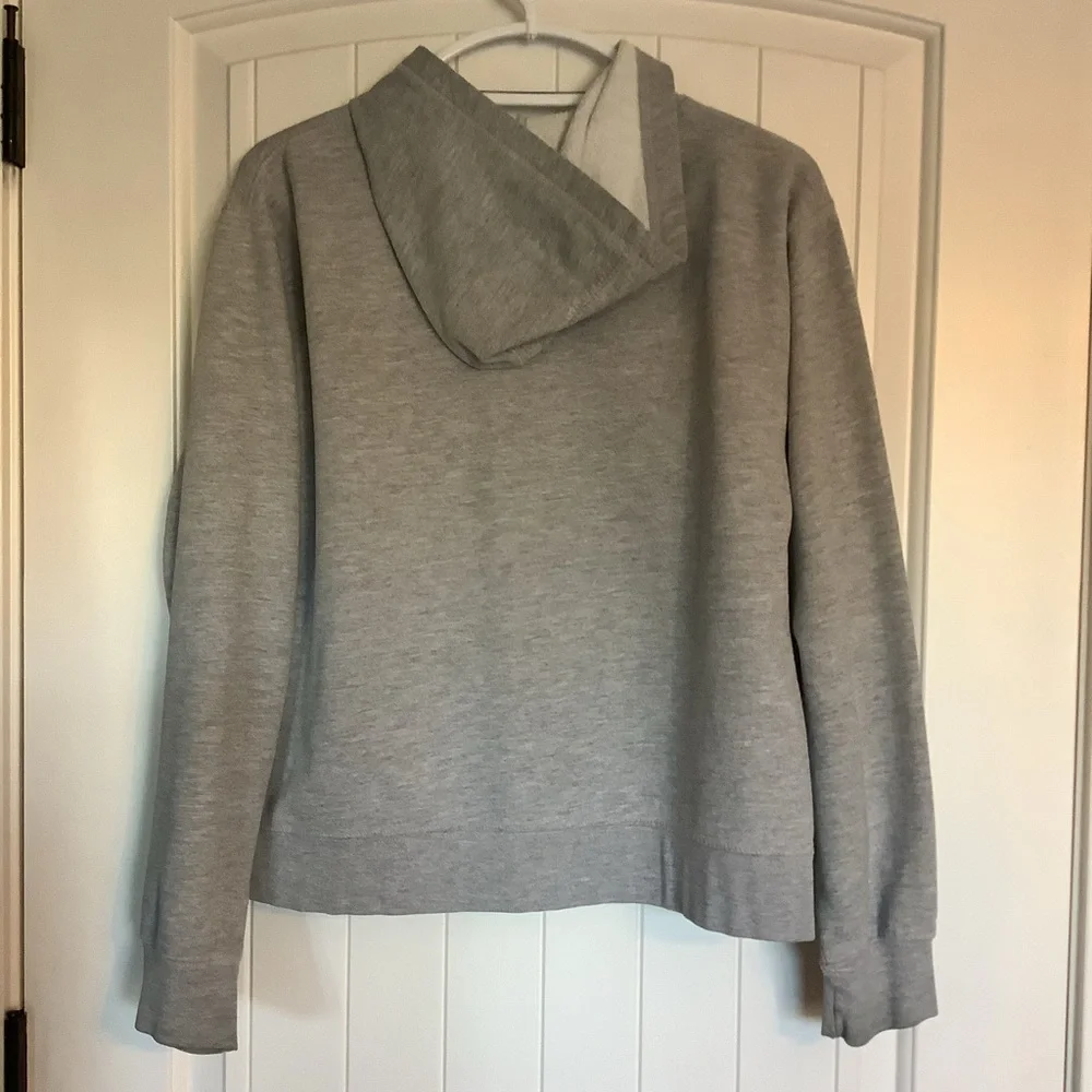 Indiana University Gray  Zip-Up Hoodie‎